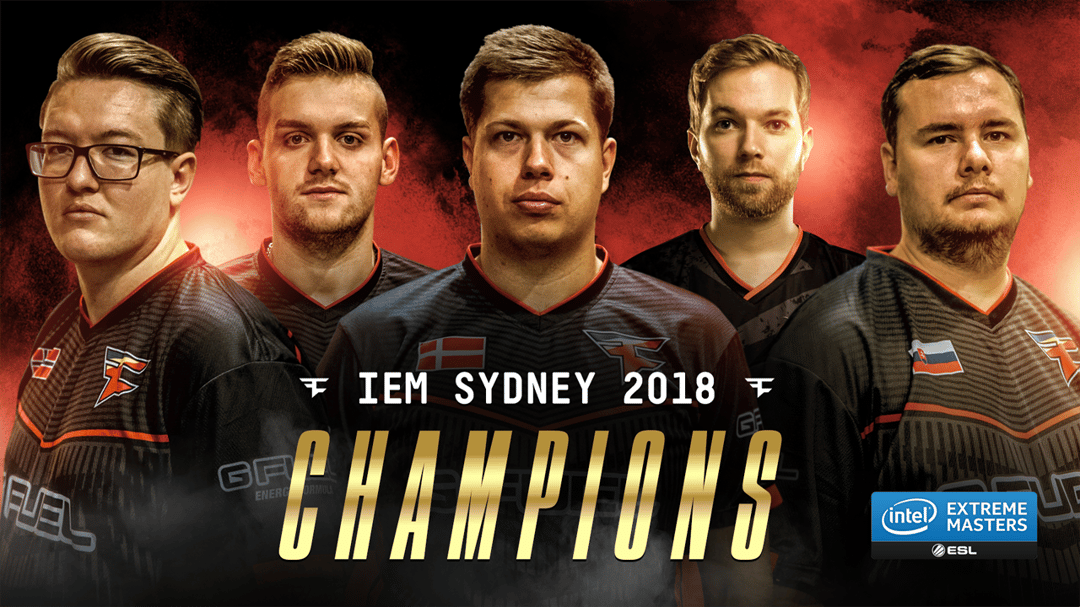 FaZe IEM Sydney 2018