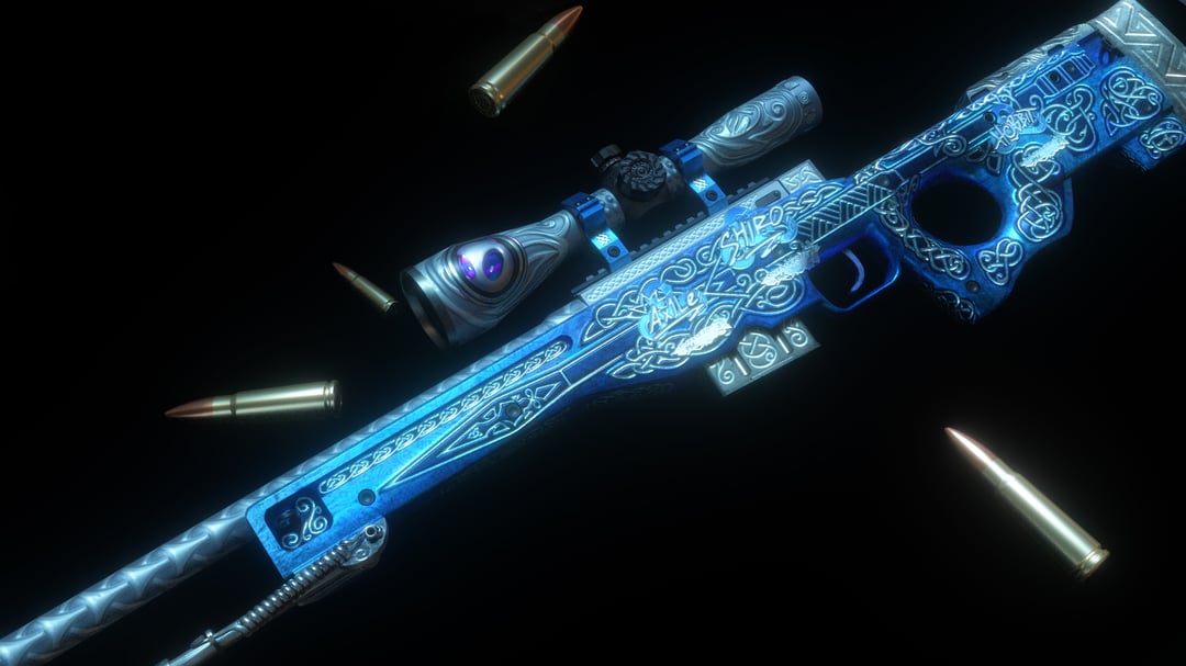 blue