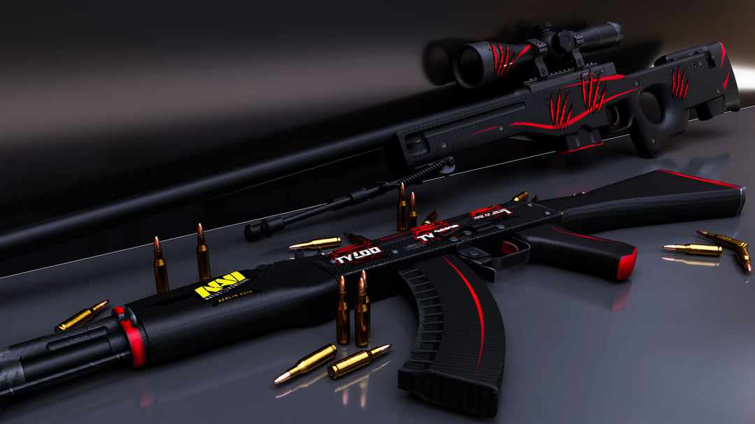 AK47 REDLINE, AWP REDLINE