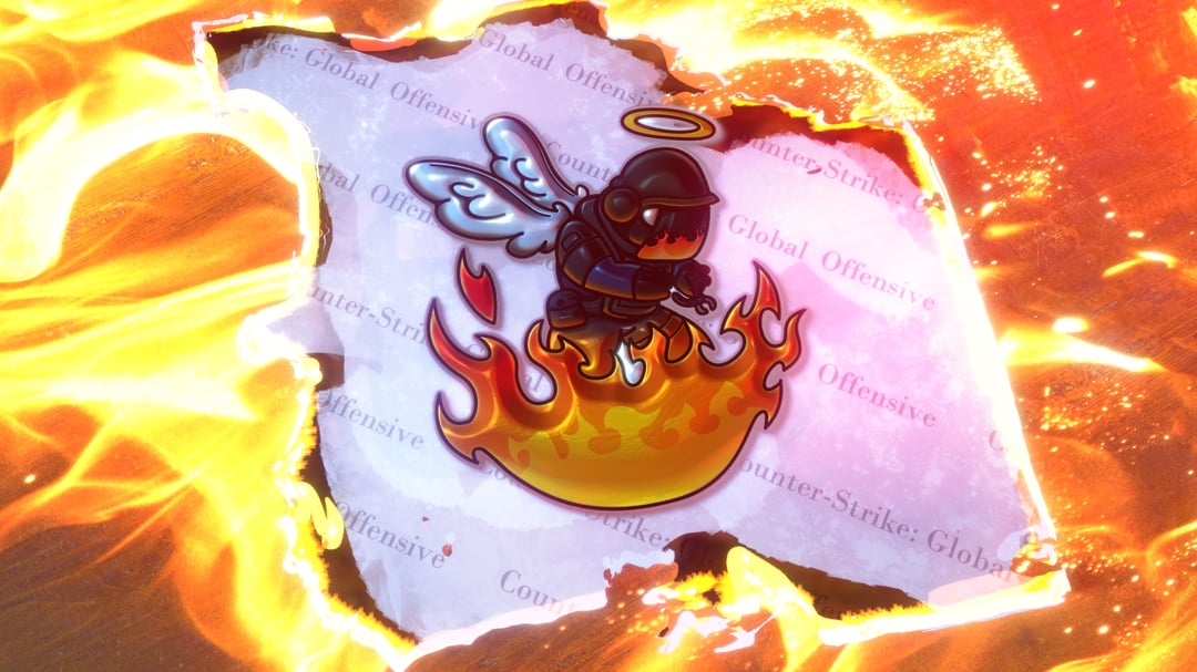 in the fire