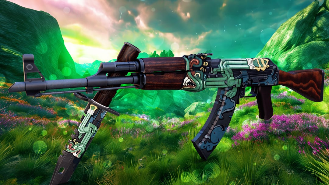 Knife Fire serpent, ak47 fire serpent