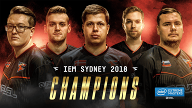 FaZe IEM Sydney 2018