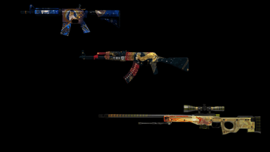 CS GO WALLPAPER BEST SKINS 2560x1440 FULL HD