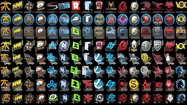 All team stickers