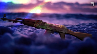 Fireserpent in the Clouds