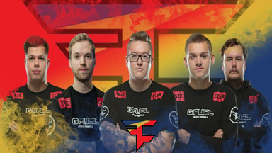 Faze Clan wallpaper wirh player by Ronofar