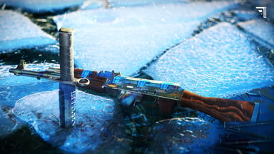 Ak Casehardened 661 Blue Gem 4x Titan Holo