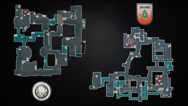 Dust II & Inferno map