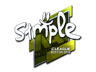 s1mple (Foil) | Boston 2018