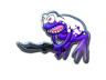 Ultraviolet Poison Frog (Foil)