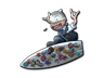 Sticker Bomb Surf K (Foil)