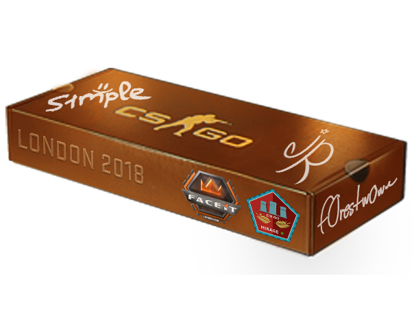 London 2018 Mirage Souvenir Package