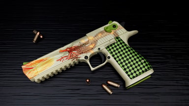 Desert Eagle Dragon Lore