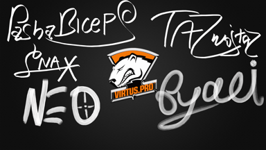 Virtus.Pro autograph by Ronofar