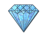 Blue Gem (Glitter)
