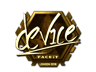 device (Gold) | London 2018