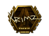 KRIMZ (Gold) | London 2018
