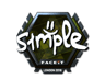 s1mple (Foil) | London 2018