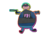 Poorly Drawn FBI (Holo)