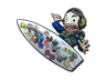 Sticker Bomb Surf Ava (Foil)