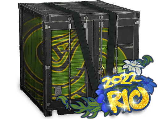 Rio 2022 Storage Unit with Glitter Stickers