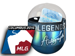 Autograph Capsule | Legends (Foil) | MLG Columbus 2016
